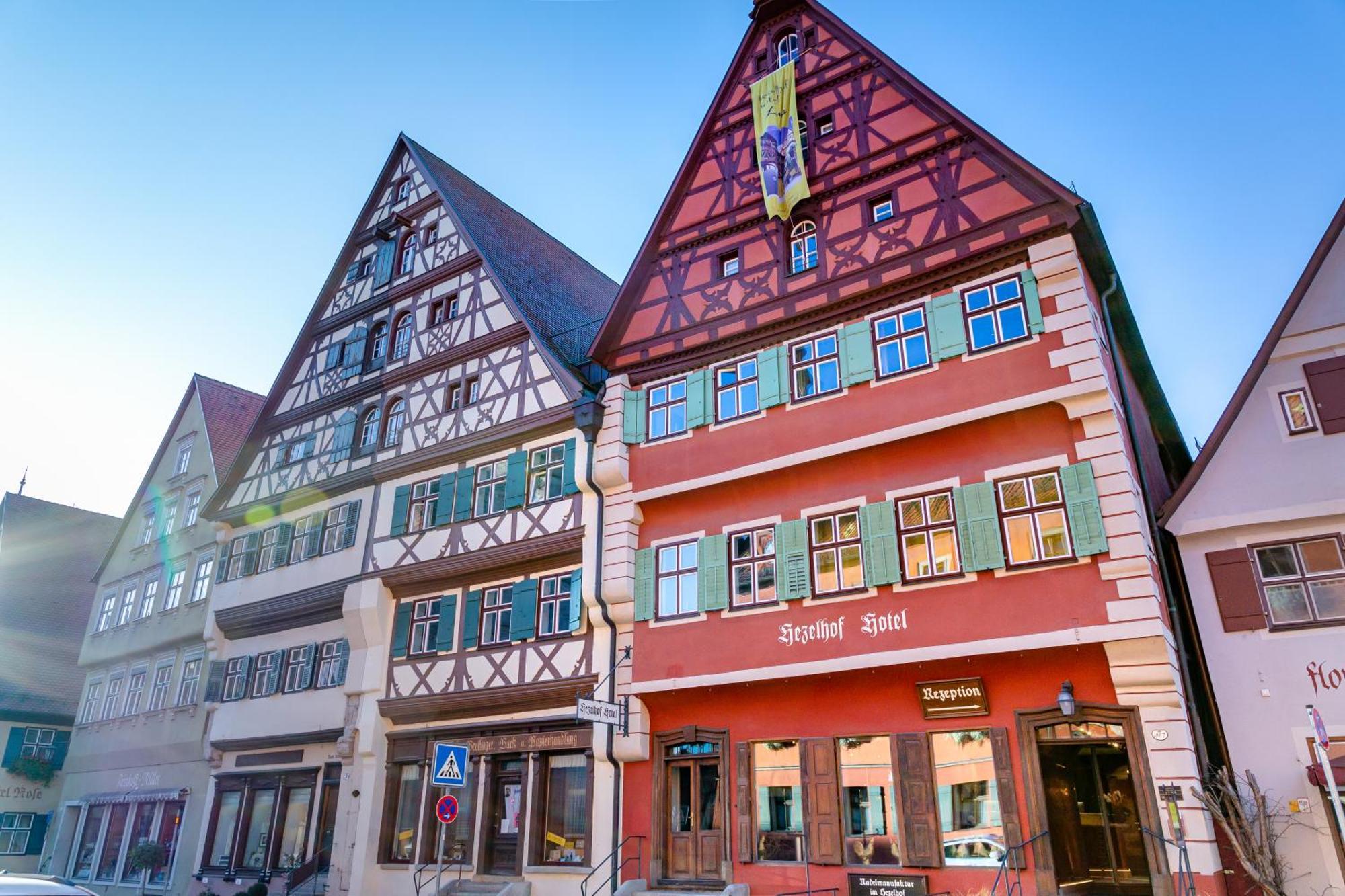 Hezelhof Hotel Dinkelsbuehl Exterior photo