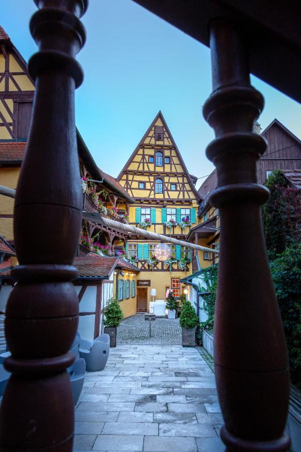 Hezelhof Hotel Dinkelsbuehl Exterior photo